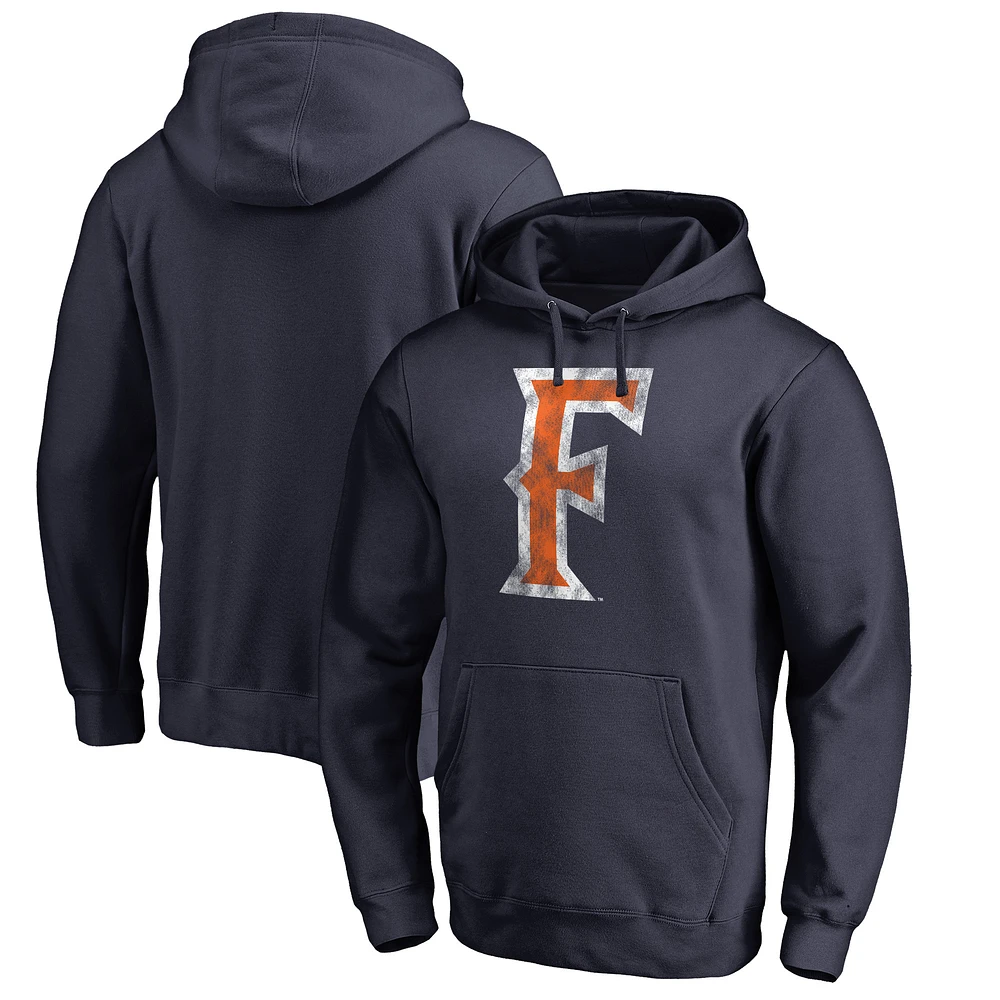 Men's Navy Cal State Fullerton Titans Classic Primary Pullover Hoodie