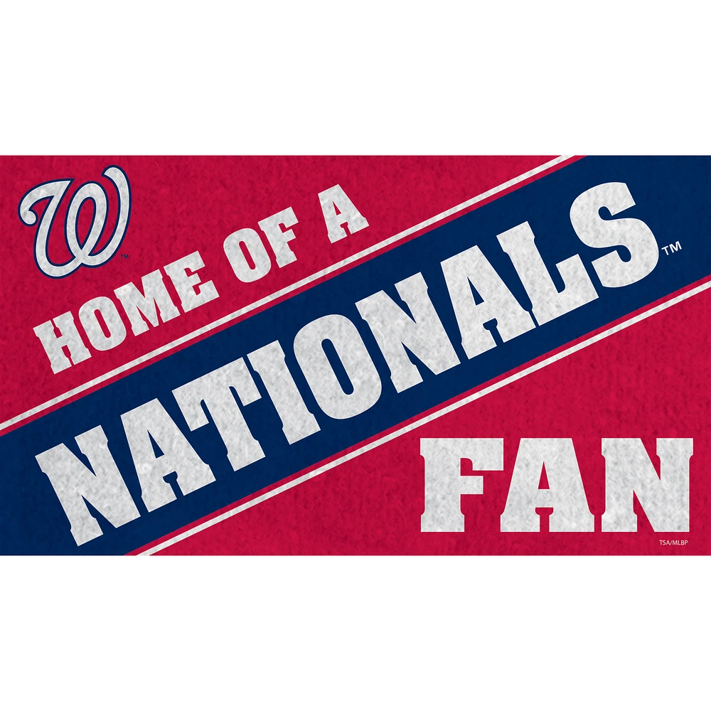 Washington Nationals 18" x 30" Team Turf Mat