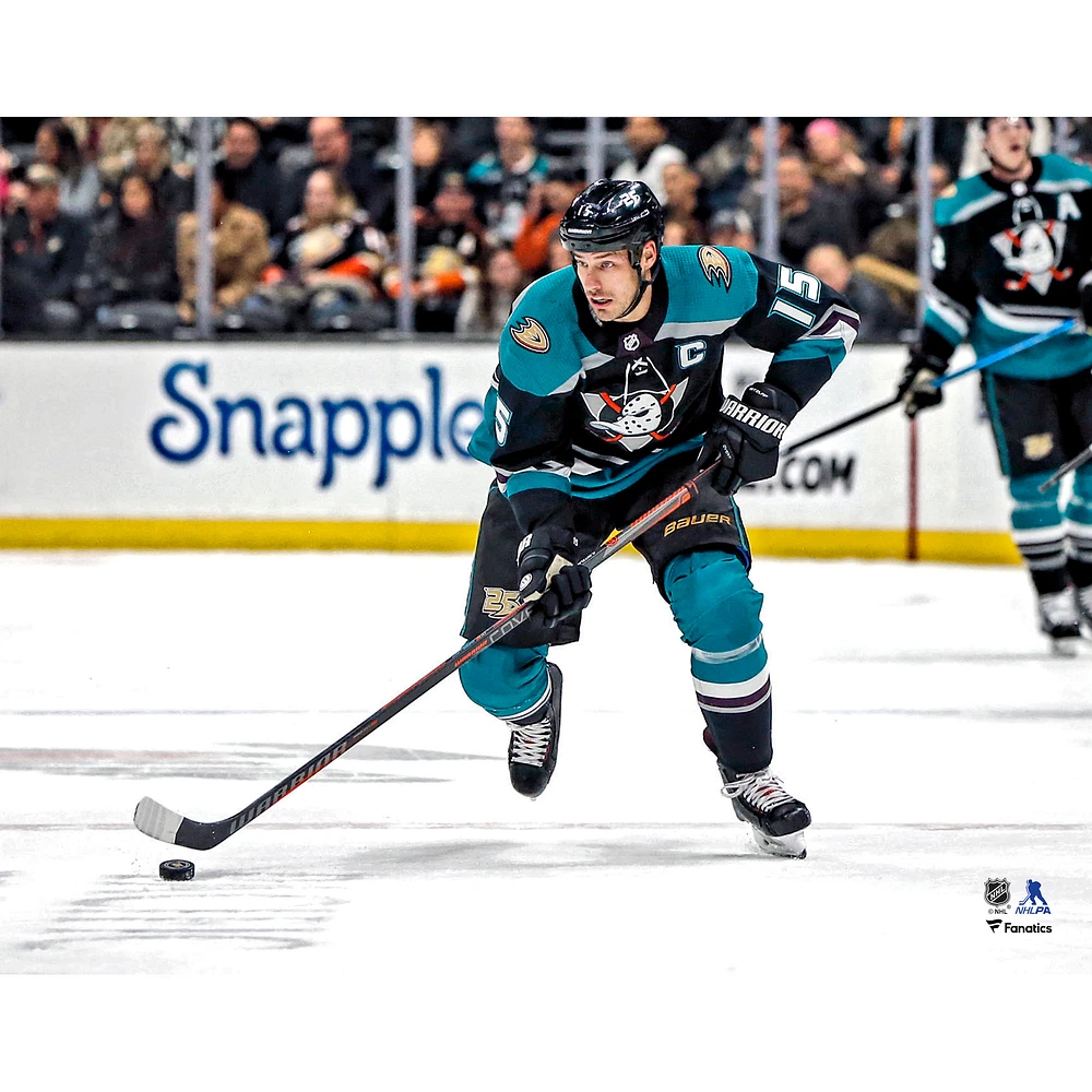 Ryan Getzlaf Anaheim Ducks Unsigned Mighty Alternate Jersey Skating Photograph