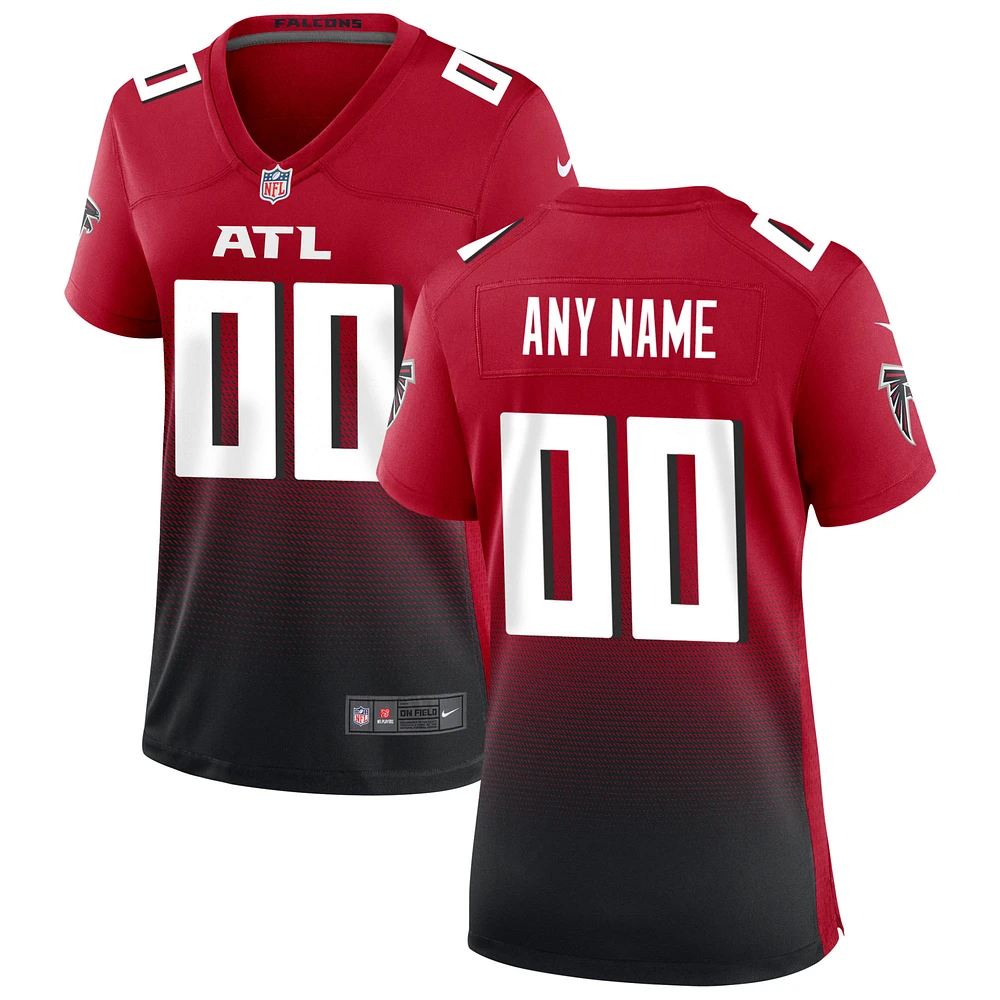 Women's Nike Red Atlanta Falcons Alternate Custom Game Jersey