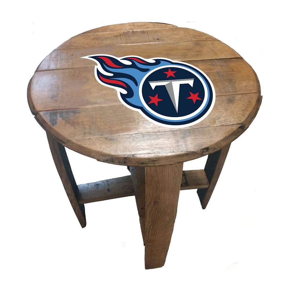 Imperial Tennessee Titans Oak Barrel Table