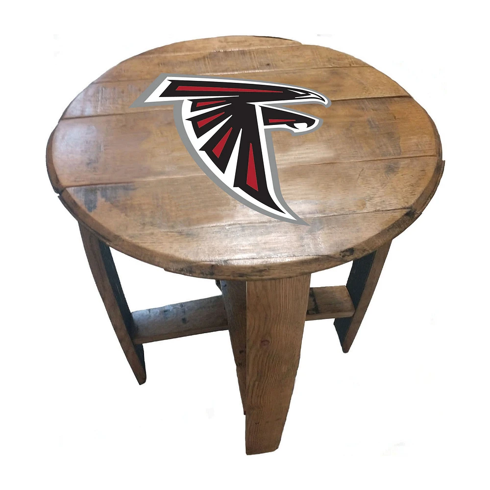 Imperial Atlanta Falcons Oak Barrel Table