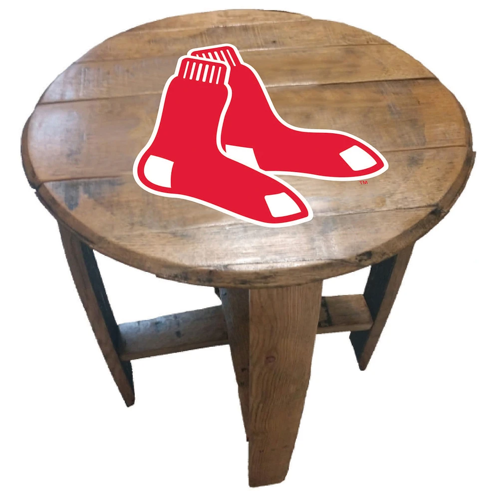 Imperial Boston Red Sox Oak Barrel Table