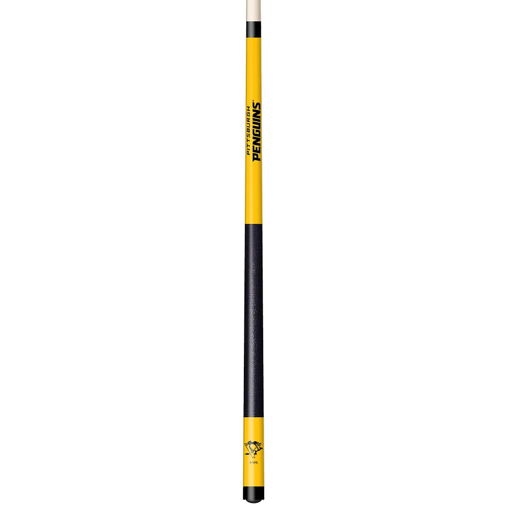Imperial Pittsburgh Penguins Team Color Laser-Etched Cue Stick