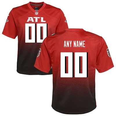 Youth Nike Red Atlanta Falcons Alternate Custom Game Jersey