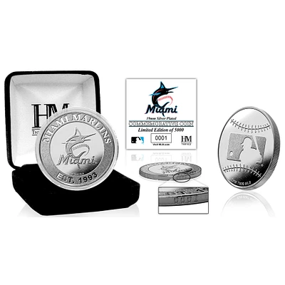 Highland Mint Miami Marlins Silver Mint Coin