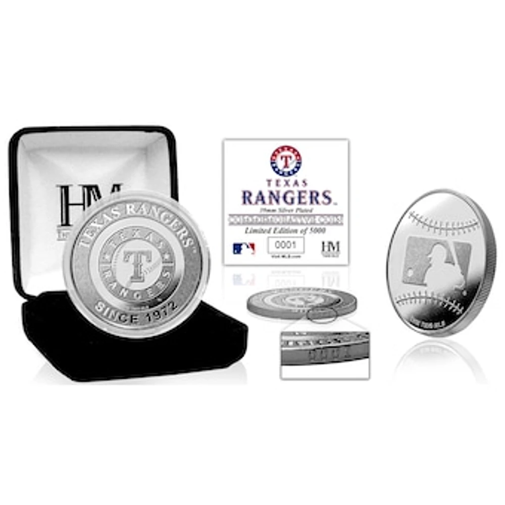 Highland Mint Texas Rangers Silver Mint Coin
