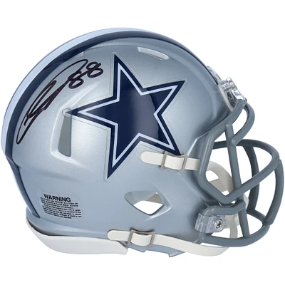 CeeDee Lamb Dallas Cowboys Autographed Riddell Speed Mini Helmet