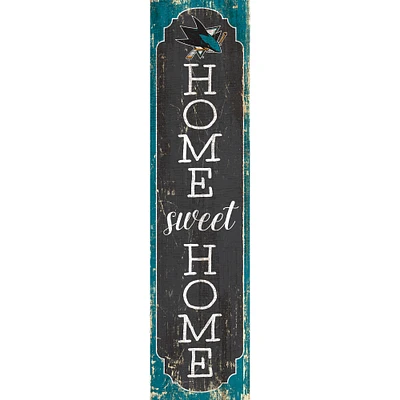San Jose Sharks 24" Home Sweet Home Leaner Sign