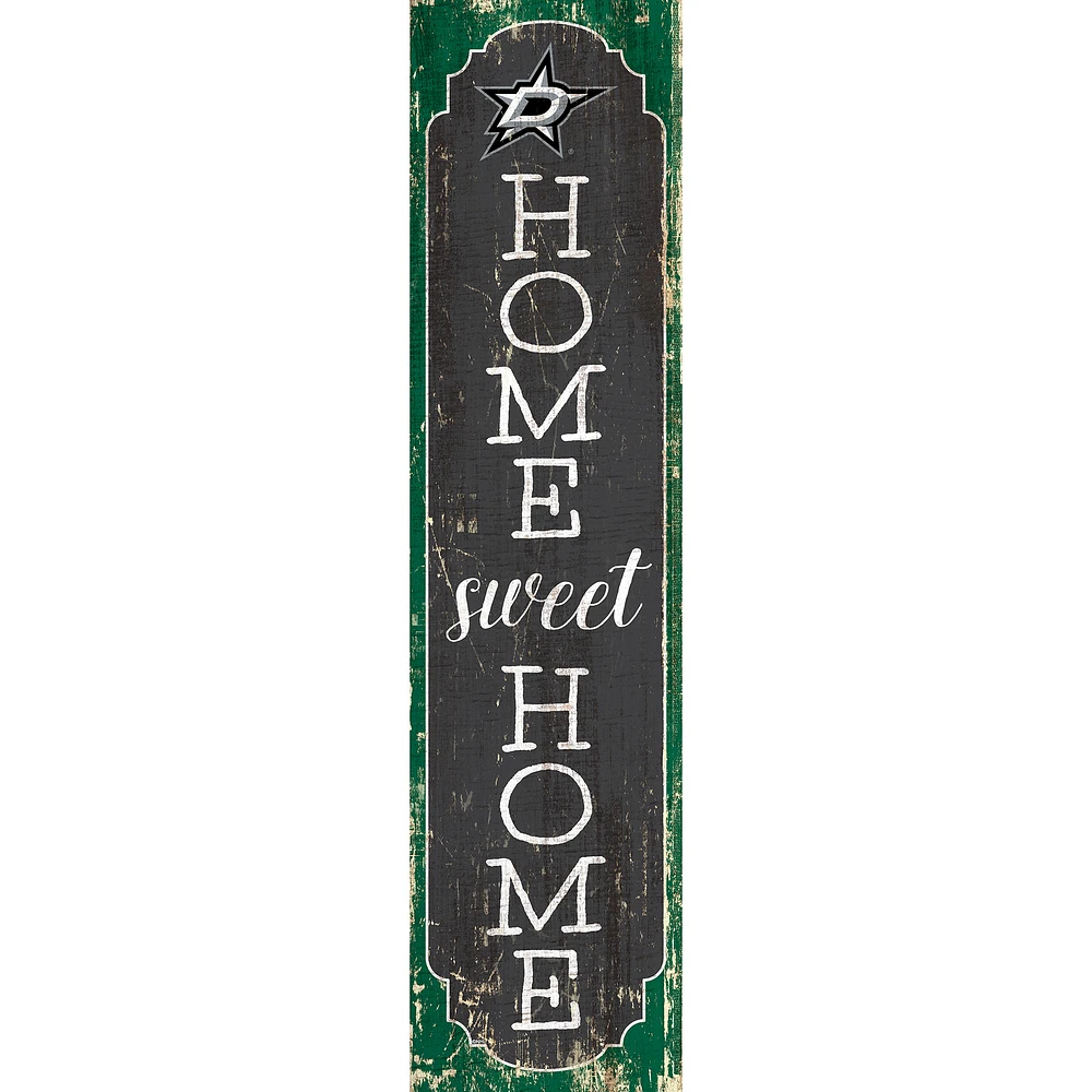 Dallas Stars 24" Home Sweet Home Leaner Sign