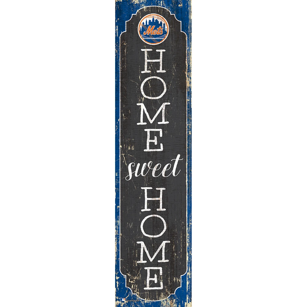 New York Mets 24" Home Sweet Home Leaner Sign
