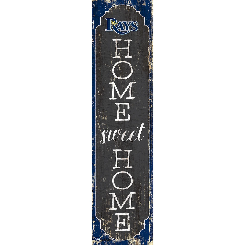 Tampa Bay Rays 24" Home Sweet Home Leaner Sign