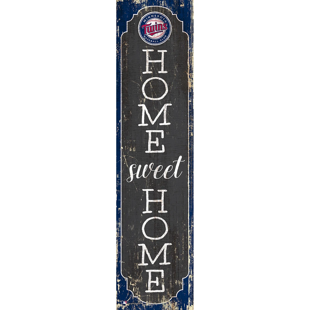 Minnesota Twins 24" Home Sweet Home Leaner Sign