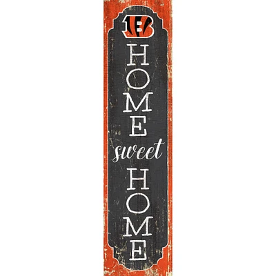 Cincinnati Bengals 24" Home Sweet Home Leaner Sign