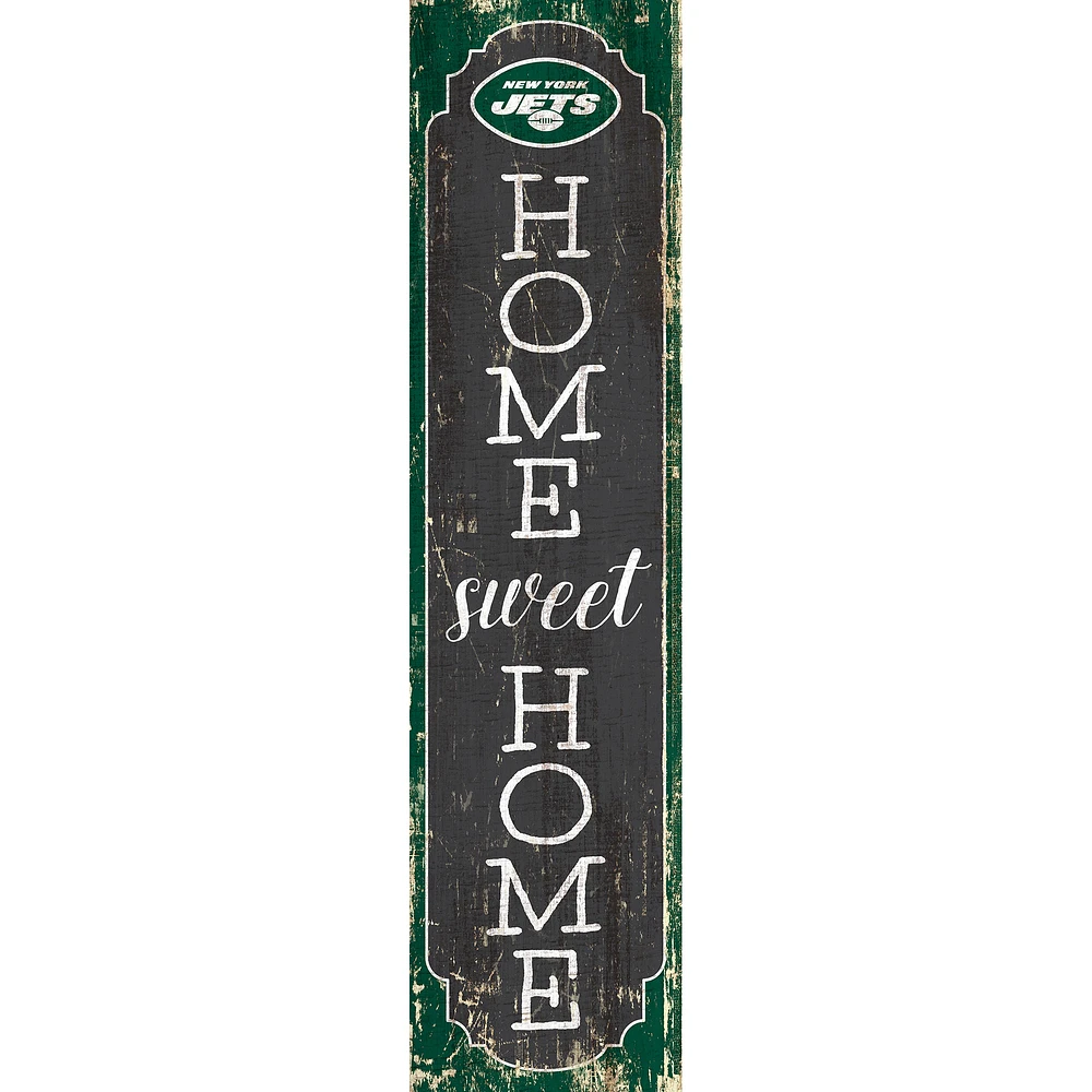 New York Jets 24" Home Sweet Home Leaner Sign