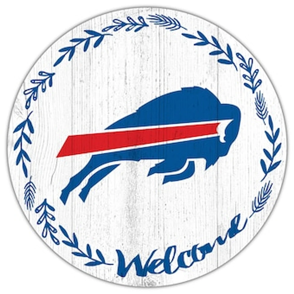 Buffalo Bills 12" Welcome Circle Sign