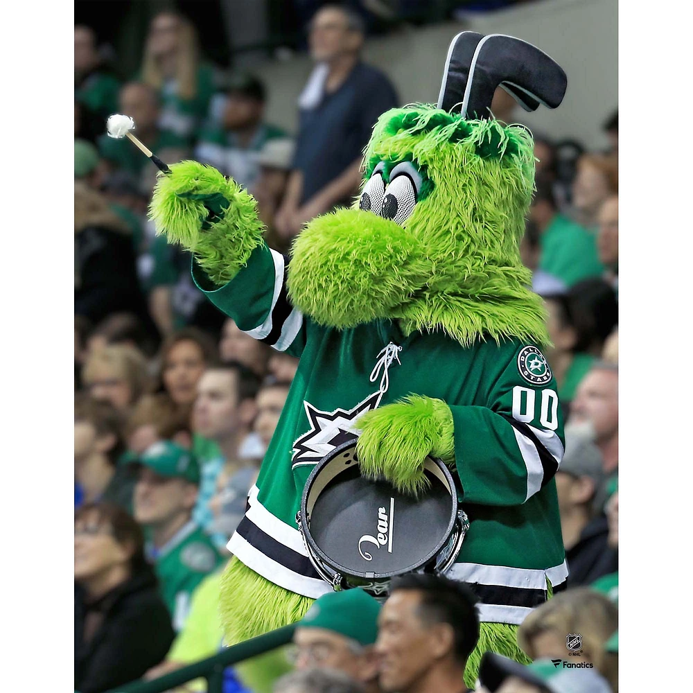 Victor E. Green Dallas Stars Unsigned Crowd Celebration Photograph