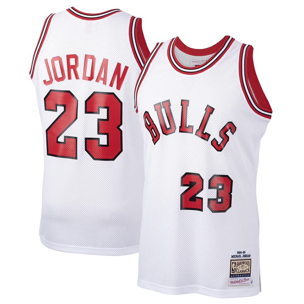 Men's Mitchell & Ness Michael Jordan Chicago Bulls 1984/85 Hardwood Classics Rookie Authentic Jersey