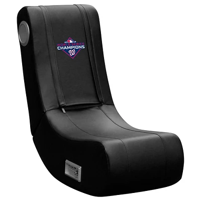 DreamSeat Washington Nationals 2019 World Series Champions Team Logo Gaming Chair