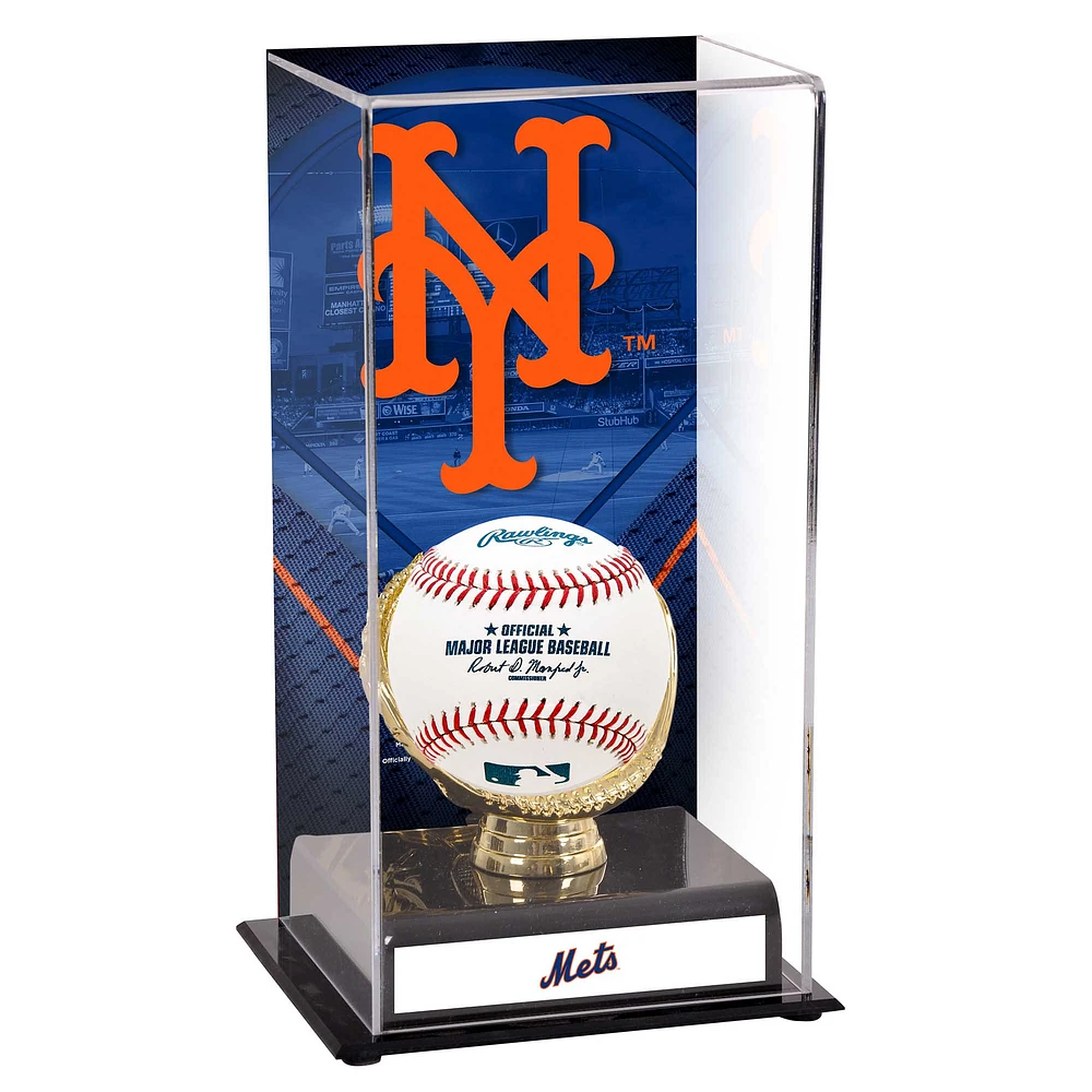 New York Mets Sublimated Display Case with Image