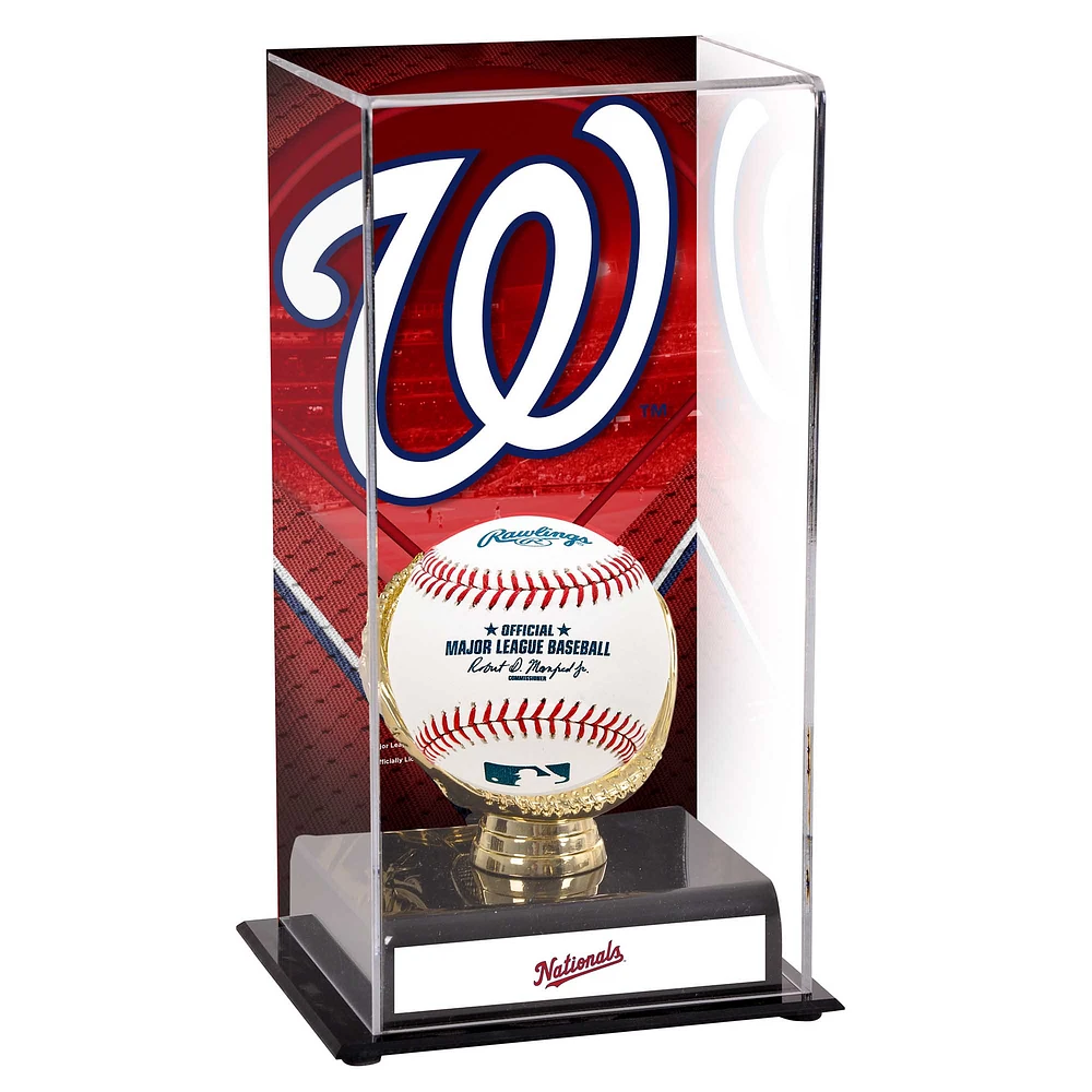Washington Nationals Sublimated Display Case with Image