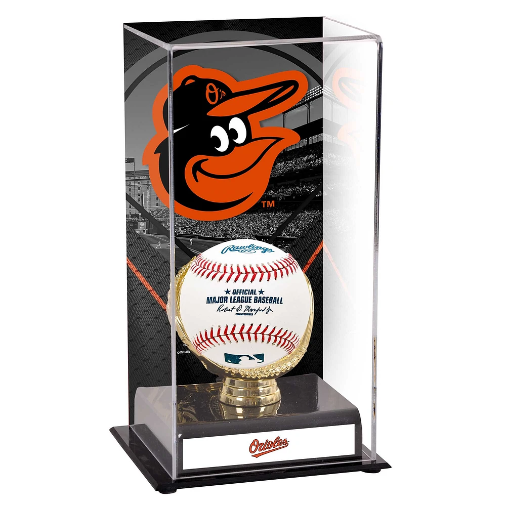 Baltimore Orioles Sublimated Display Case with Image