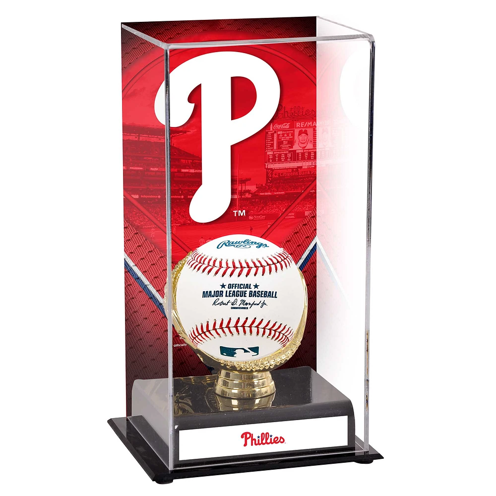Philadelphia Phillies Sublimated Display Case with Image