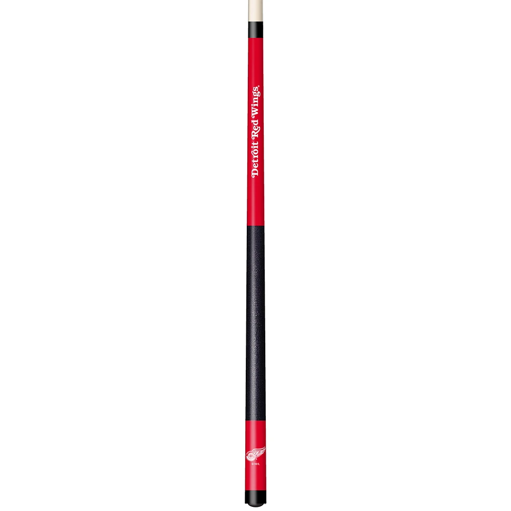 Imperial Detroit Red Wings Team Color Laser-Etched Cue Stick
