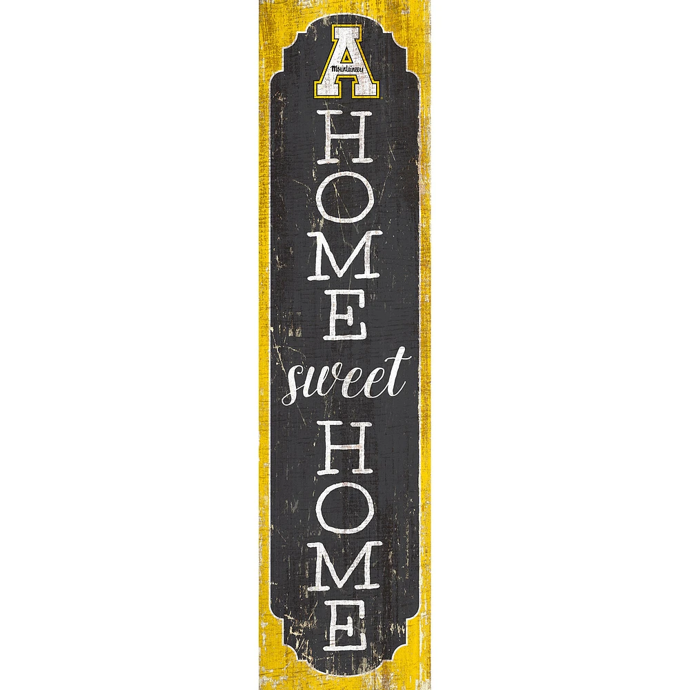 Appalachian State Mountaineers 24" Home Sweet Home Leaner Sign
