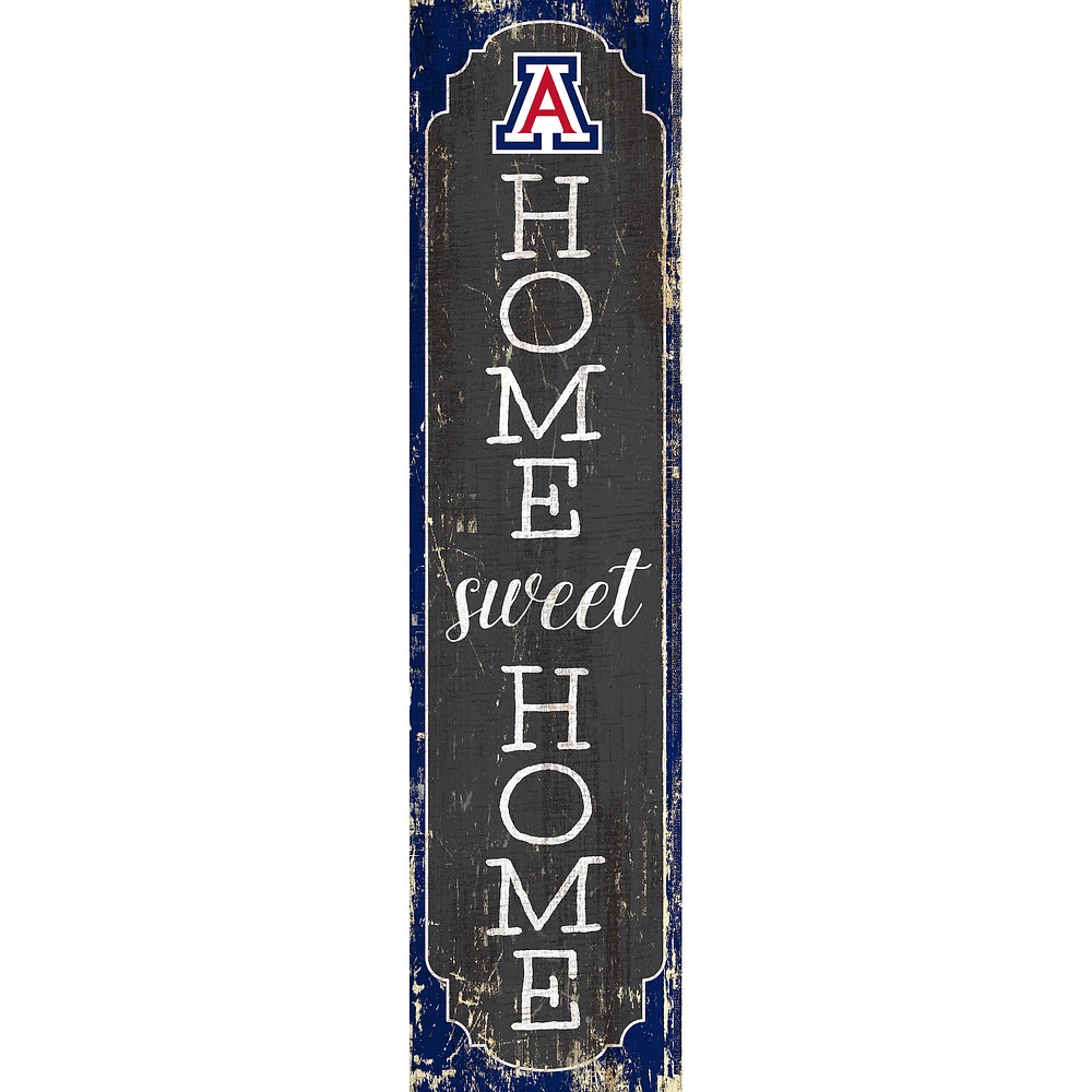 Arizona Wildcats 24" Home Sweet Home Leaner Sign