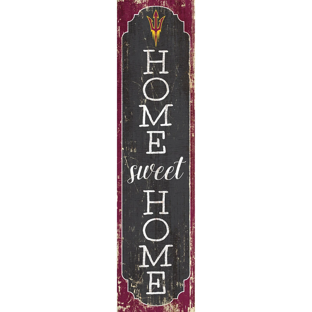 Arizona State Sun Devils 24" Home Sweet Home Leaner Sign