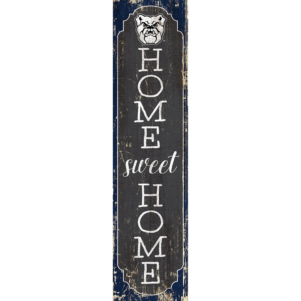 Butler Bulldogs 24" Home Sweet Home Leaner Sign