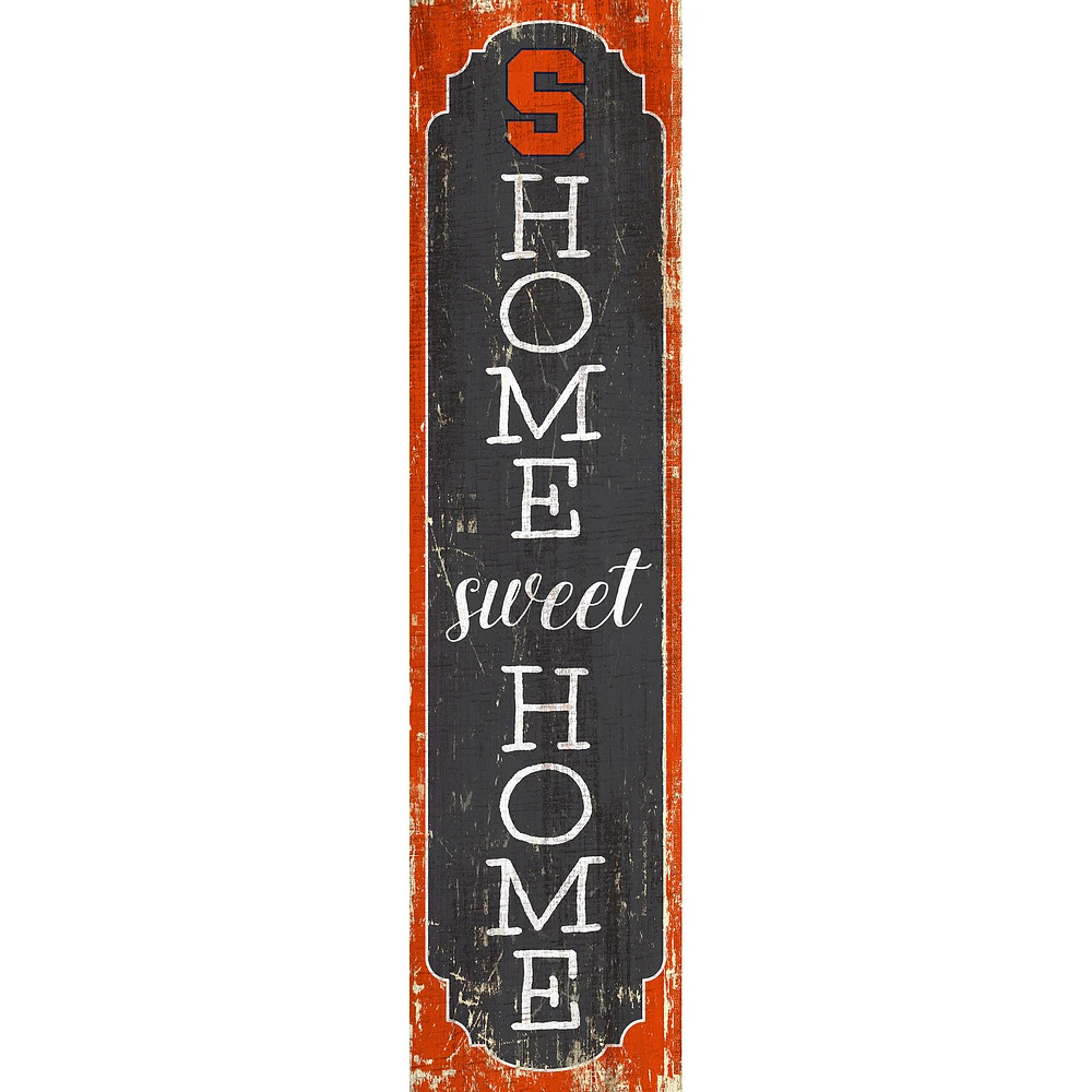Syracuse Orange 24" Home Sweet Home Leaner Sign