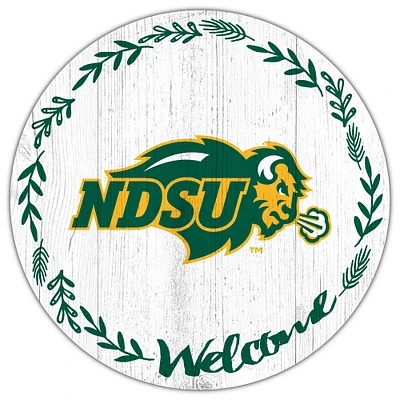 NDSU Bison 12" Welcome Circle Sign