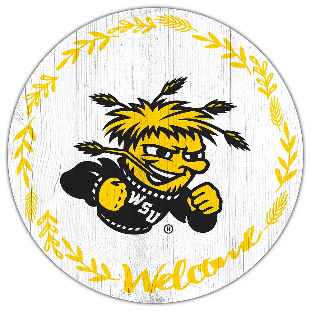 Wichita State Shockers 12" Welcome Circle Sign