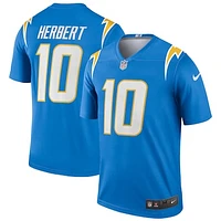 Men's Nike Justin Herbert Powder Blue Los Angeles Chargers Legend Player Performance Top