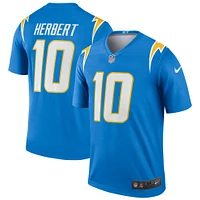 Men's Nike Justin Herbert Powder Blue Los Angeles Chargers Legend Player Performance Top