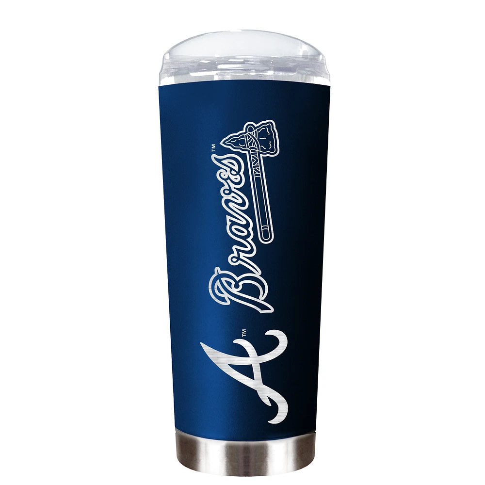 Atlanta Braves 18oz. Team Color Laser Logo Roadie