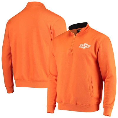 Men's Colosseum Oklahoma State Cowboys Tortugas Logo Quarter-Zip Jacket