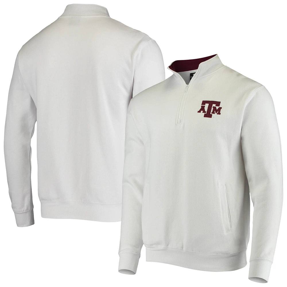Men's Colosseum Texas A&M Aggies Tortugas Logo Quarter-Zip Jacket