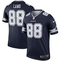 Men's Nike CeeDee Lamb Navy Dallas Cowboys Legend Player Performance Top