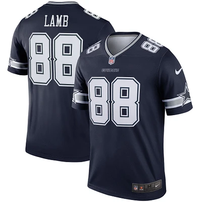 Men's Nike CeeDee Lamb Navy Dallas Cowboys Legend Player Performance Top