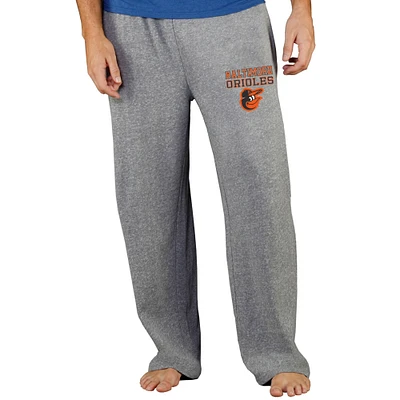 Men's Concepts Sport Gray Baltimore Orioles Team Mainstream Terry Pants