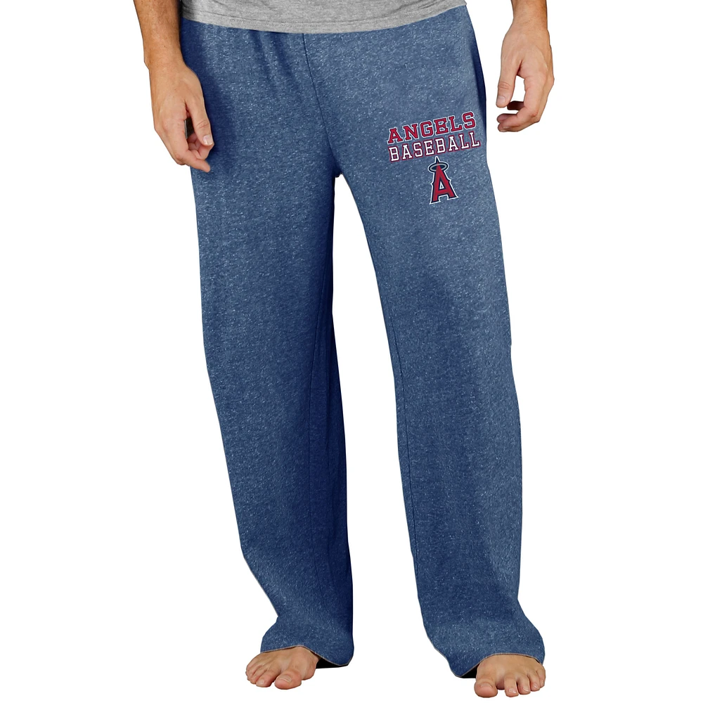 Men's Concepts Sport Navy Los Angeles Angels Team Mainstream Terry Pants
