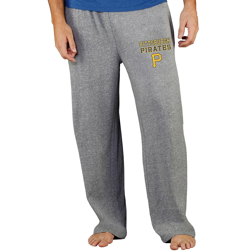 Men's Concepts Sport Gray Pittsburgh Pirates Team Mainstream Terry Pants