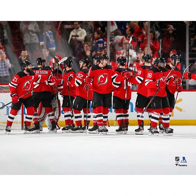 New Jersey Devils Unsigned 2019-20 Team Celebration Photo