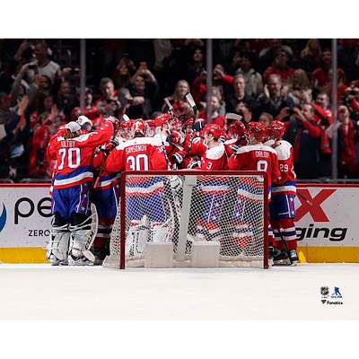Washington Capitals Unsigned 2019-20 Team Celebration Photo