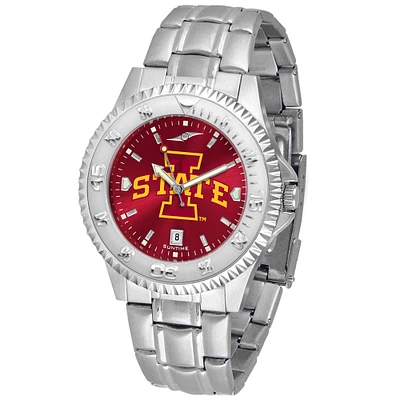 Cardinal Iowa State Cyclones Competitor Steel AnoChrome Watch