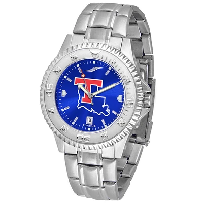 Royal Louisiana Tech Bulldogs Competitor Steel AnoChrome Watch