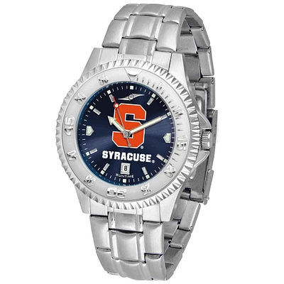 Navy Syracuse Orange Competitor Steel AnoChrome Watch